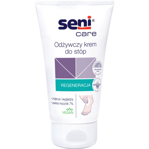 Seni Care Krem do stóp odżywczy, 100 ml - Pielęgnacja i regeneracja suchej skóry