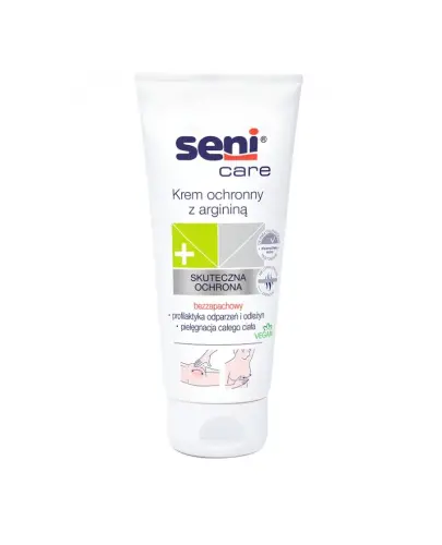 Seni Care Krem ochronny z argininą, 100 ml - Do pielęgnacji skóry narażonej na podrażnienia