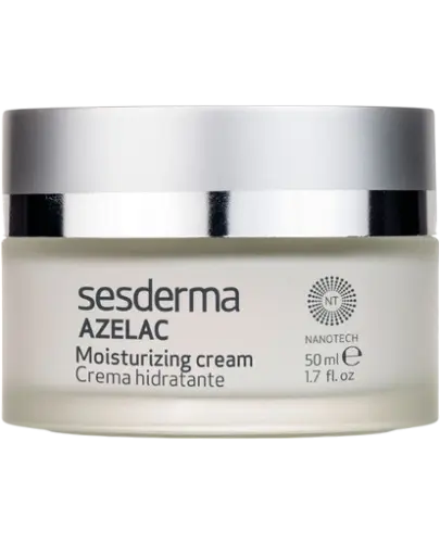 Sesderma Azelac Krem nawilżający, 50 ml - Łagodzi podrażnienia i poprawia koloryt skóry