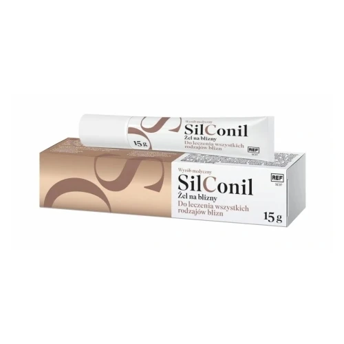 SilConil Żel na blizny, 15 g - Silikonowy żel do pielęgnacji i ochrony blizn