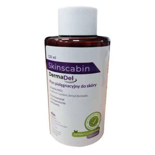 Skinscabin, 120 ml - Ochrona i pielęgnacja skóry narażonej na świerzb