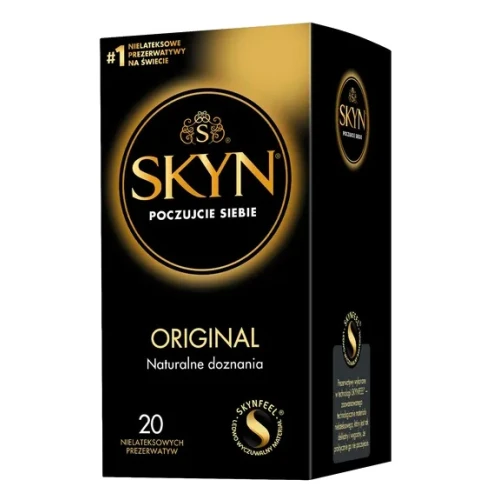 Skyn Original Nielateksowe prezerwatywy, 20 sztuk - Ochrona bez lateksu