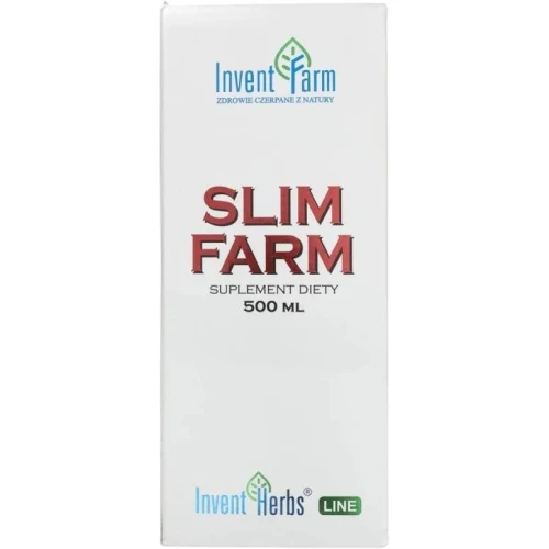 Slim Farm, płyn 500 ml - Ekstrakty z ziół wspierające utrzymanie prawidłowej masy ciała