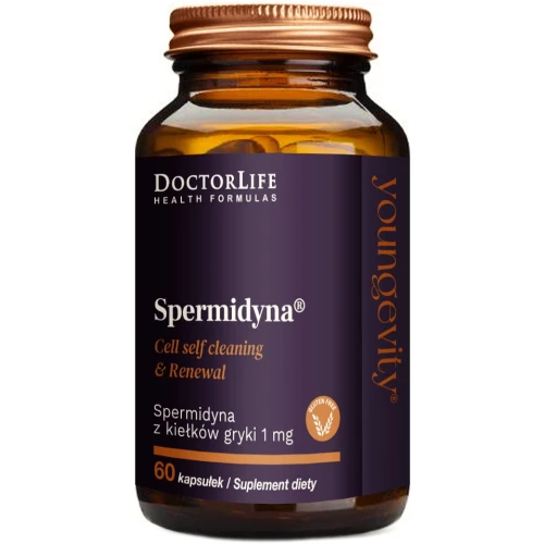 Doctor Life Spermidyna, 60 kapsułek - Z kiełków gryki 1 mg