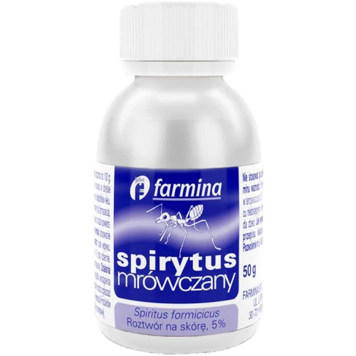Spirytus Mrówczany 5%, 50 g - Lek do nacierania