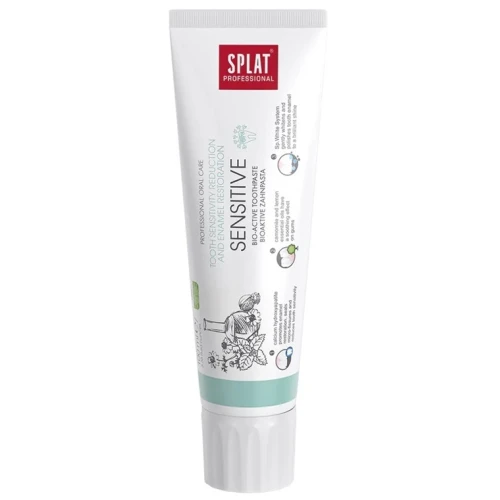 Splat Professional Sensitive Pasta do zębów wrażliwych, 100 ml - Koi dziąsła i uszczelnia mikropęknięcia