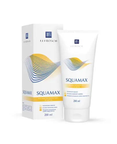 Squamax Balsam pielęgnacyjny do mycia, 200 ml - Do skóry z problemem łuszczycy, egzemy i wyprysku atopowego