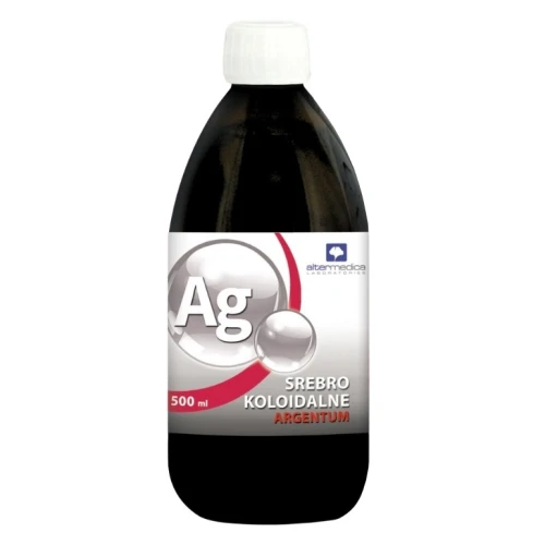 Srebro Koloidalne Argentum Tonik, 500 ml - Do codziennej pielęgnacji każdego typu skóry