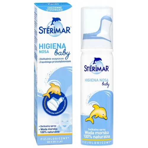 Sterimar Higiena Nosa Baby, 100 ml - Woda morska do nosa
