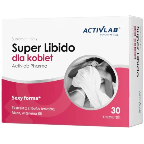 ActivLab Pharma Super Libido dla kobiet, 30 kapsułek - Dla kobiet dbających o formę oraz aktywność seksualną