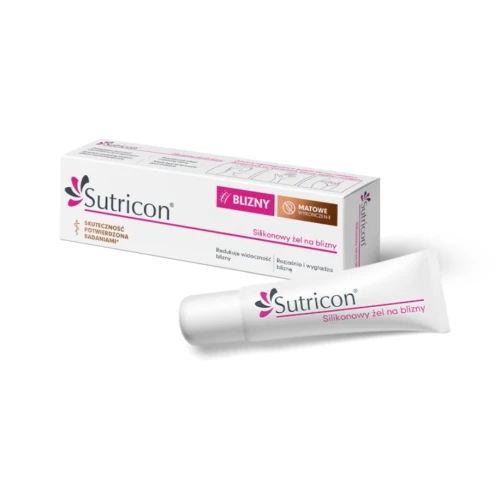Sutricon Żel na blizny, 15 ml - Żel silikonowy