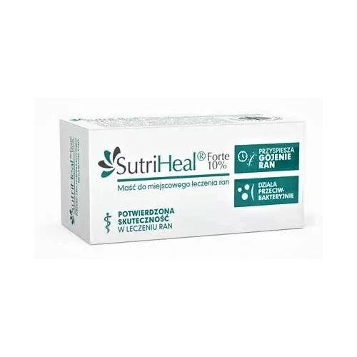 SutriHeal Forte 10% Maść do gojenia ran, 2 g - Na skaleczenia, otarcia i oparzenia