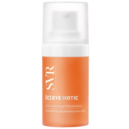 SVR [C] Eye Biotic Krem przeciwstarzeniowy na kontur oka, 15 ml - Przeciwstarzeniowa pielęgnacja okolic oczu z efektem rozświetlenia