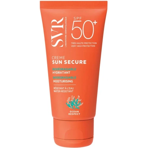 SVR Sun Secure Creme Krem ochronny SPF 50+ , 50 ml - Wysoka ochrona UVA/UVB