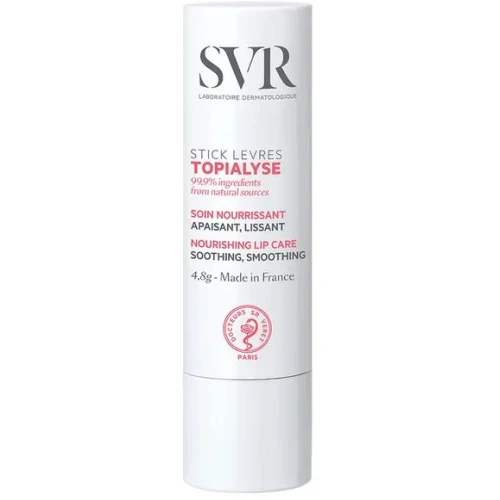 SVR Topialyse Lèvres Ochronna pomadka do ust, 4 g - Nawilżenie, regeneracja i ochrona ust przed czynnikami zewnętrznymi