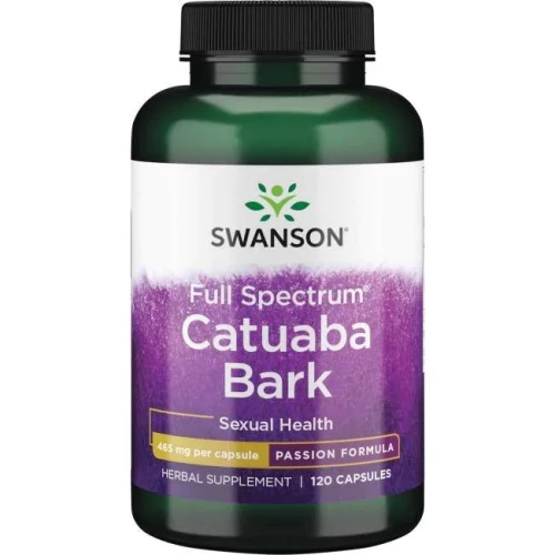 Swanson Catuaba Bark, 120 kapsułek - Zawiera 465 mg kory catuaba