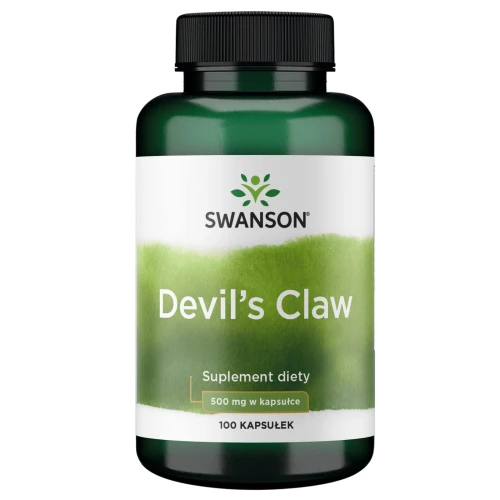 Swanson Devil's Claw 500 mg, 100 kapsułek - 500 mg w kapsułce
