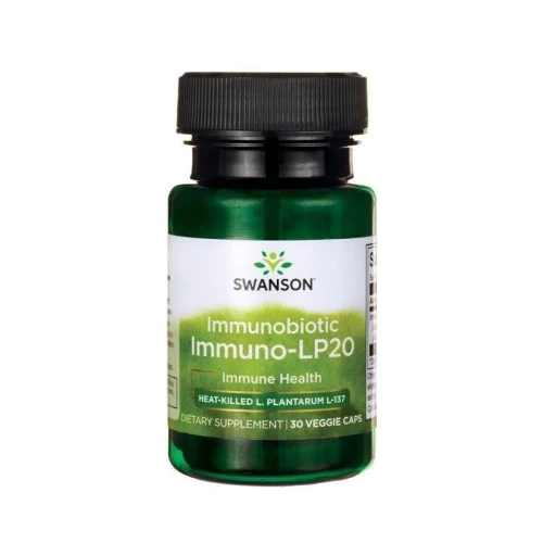 Swanson Immuno-LP20, 30 kapsułek - Probiotyk wspierający odporność