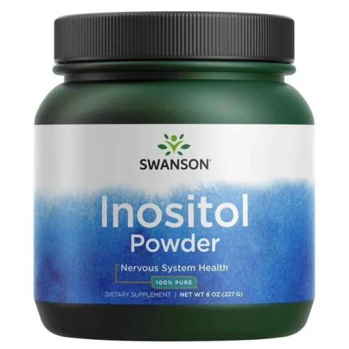 Swanson Inozytol - 100% czystości, 227 g - Czysty inozytol w formie proszku
