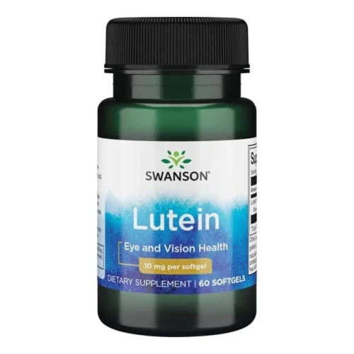 Swanson Luteina 10 mg, 60 kapsułek - Wspomaga zdrowie oczu