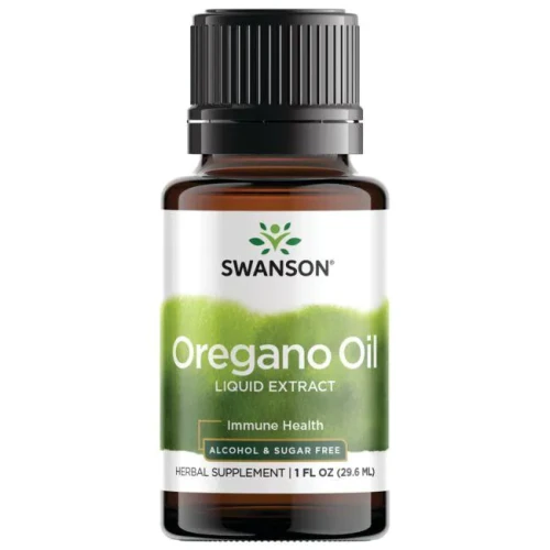 Swanson Olej z Oregano 29,6 ml - Źródło karwakrolu o właściwościach bakterio i grzybobójczych
