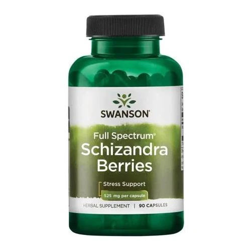 Swanson Schizandra, 90 kapsułek - Cytryniec chiński w kapsułkach