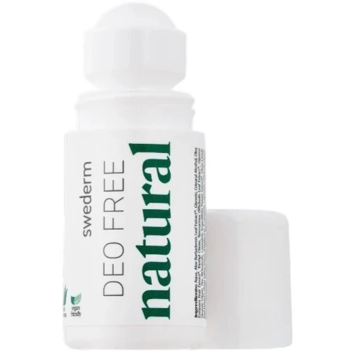Swederm Deo Free Naturalny dezodorant w roll-on, 50 ml - Bez aluminium i alkoholu