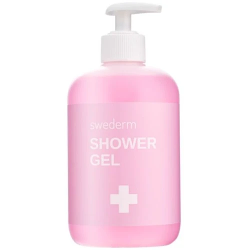 Swederm Shower Gel Żel pod prysznic, 500 ml - Delikatne oczyszczanie i nawilżenie skóry wrażliwej
