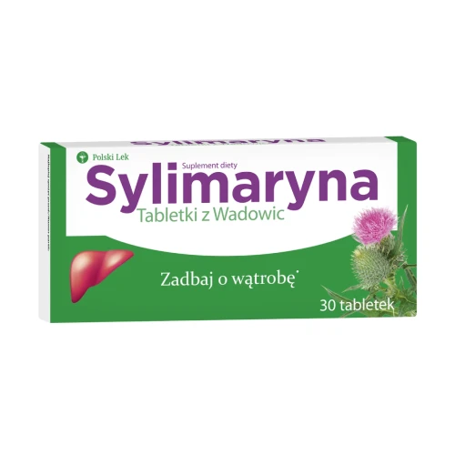 Sylimaryna Tabletki z Wadowic, 30 tabletek - Tabletki z ostropestem 