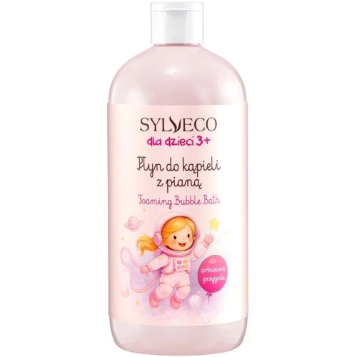 Sylveco Dla Dzieci 3+ Płyn do kąpieli z pianą Arbuzowa Przygoda, 500 ml - Codzienna pielęgnacja dla najmłodszych