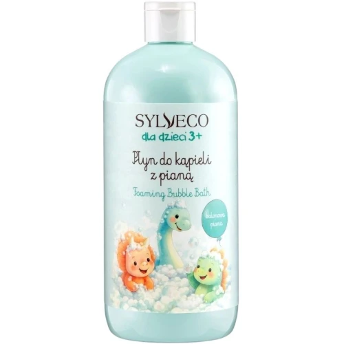 Sylveco Dla Dzieci 3+ Płyn do kąpieli Balonowa Piana, 500 ml - Z zapachem gumy balonowej i efektem miękkiej piany