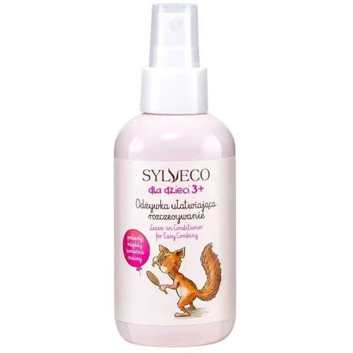 Sylveco Dla Dzieci 3+ Odżywka do włosów dla dzieci ułatwiająca rozczesywanie, 150 ml - Ułatwia rozczesywanie i chroni włosy przed plątaniem i łamliwością