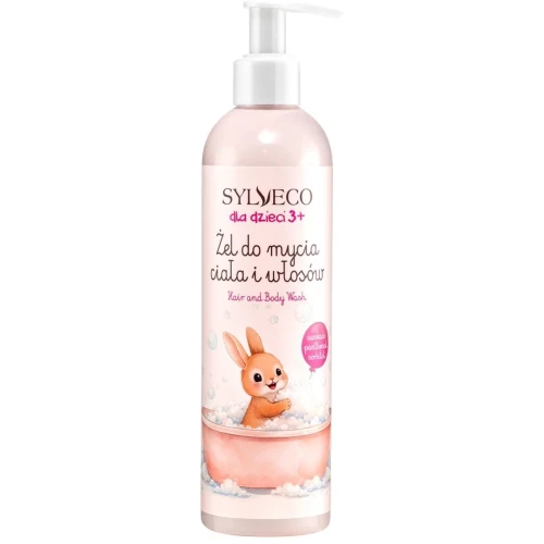 Sylveco Dla Dzieci 3+ Żel do mycia ciała i włosów Arbuzowy, 300 ml - Do codziennej pielęgnacji skóry wrażliwej