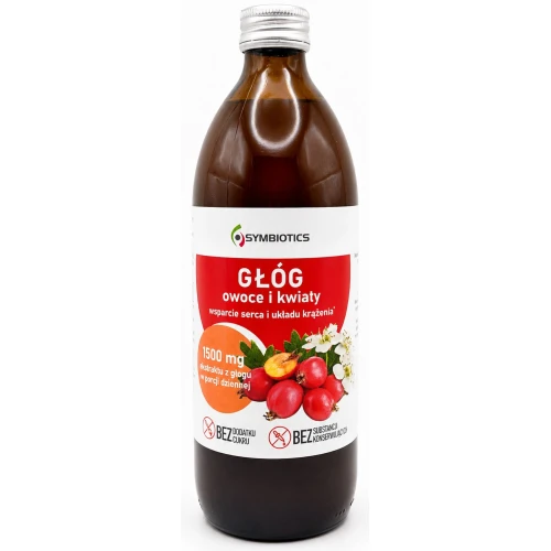 Symbiotics Głóg owoce i kwiaty, 500 ml