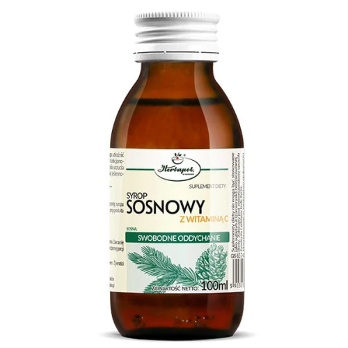 Syrop Sosnowy z Witaminą C, 100 ml - Naturalne wsparcie odporności i witalności