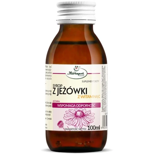 Herbapol Syrop z jeżówki z witaminą C, 100 ml - Naturalne wsparcie odporności