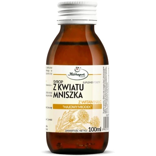 Herbapol Syrop z kwiatu mniszka z witaminą C, 100 ml - Tradycyjne wsparcie odporności