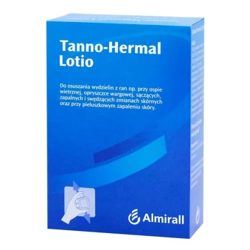 Tanno-Hermal Lotio Płyn, 100 g - Wyrób medyczny do stosowania miejscowego o działaniu osuszającym