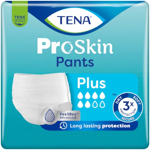 Tena Pants ProSkin Plus L Majtki chłonne, 10 sztuk