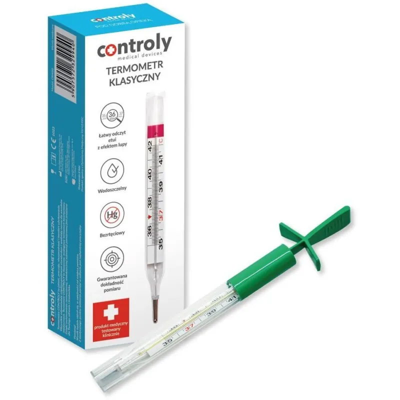 Controly Termometr klasyczny bezrtęciowy, 1 sztuka