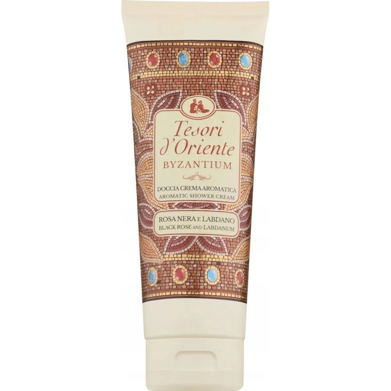 Tesori d'Oriente Byzantium Żel pod prysznic, 250 ml - Z nutą czarnej róży i labdanum