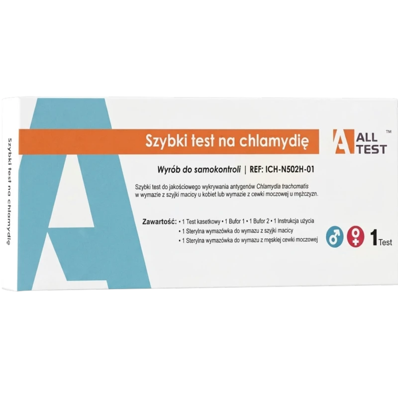 All Test Szybki test na chlamydię,  1 sztuka 