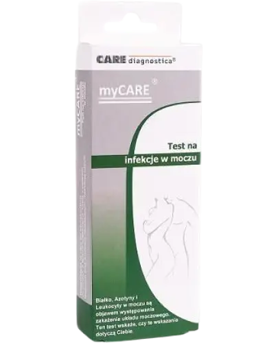 Test na infekcje w moczu, 2 sztuki -  Do wstępnej diagnozy rodzaju infekcji dróg moczowych