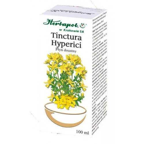 Tinctura Hyperici Płyn doustny 4,5 g / 5 ml, 100 ml - Nalewka z dziurawca
