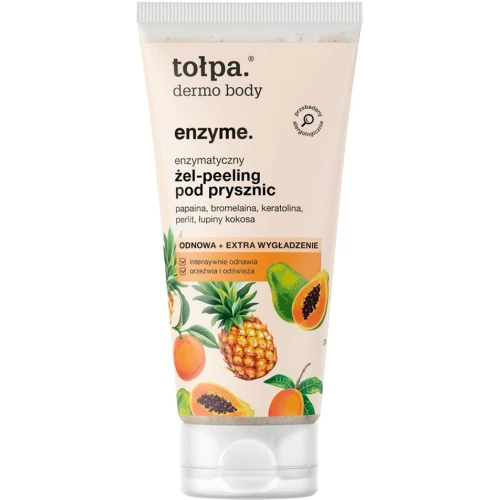 Tołpa Dermo Body Enzyme Żel-peeling pod prysznic, 200 ml - Wygładza i odnawia skórę