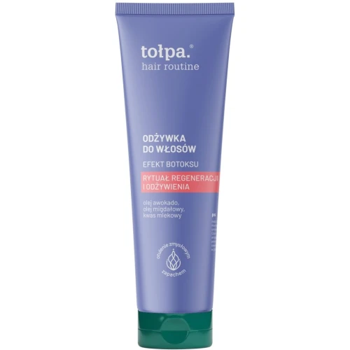 Tołpa Hair Routine Odżywka do włosów efekt botoksu, 175 ml - Do włosów zniszczonych i łamliwych