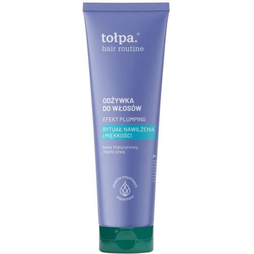 Tołpa Hair Routine Odżywka do włosów efekt plumping, 175 ml - Do włosów suchych i puszących się