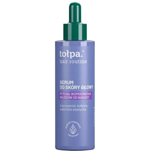 Tołpa Hair Routine Serum do skóry głowy, 100 ml - Na porost włosów i regulację sebum