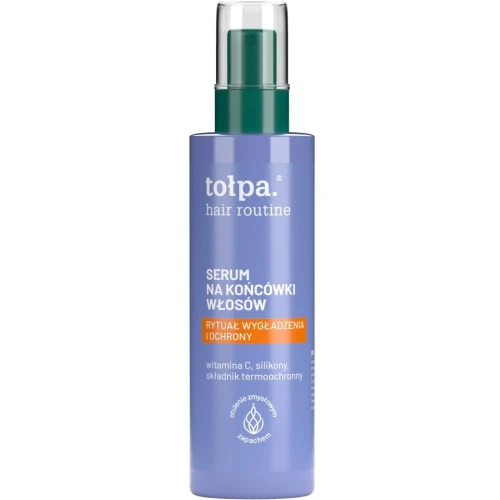 Tołpa Hair Routine Serum na końcówki włosów, 100 ml - Wygładzenie, termoochrona i ochrona przed rozdwajaniem