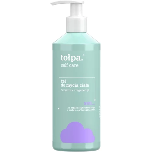 Tołpa Self Care Sen Żel do mycia ciała, 400 ml - Wspiera mikrobiom skóry